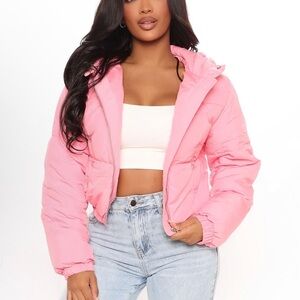 Cropped Puffer Jacket